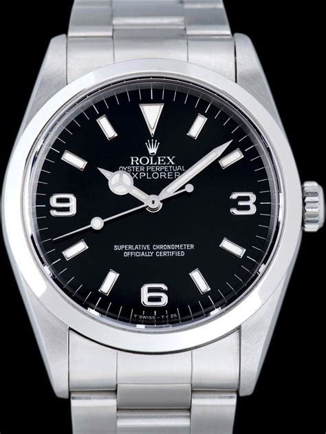 rolex explorer 1 1996|Rolex explorer 1 for sale.